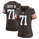 Cleveland Browns Nike Cornelius Lucas Women's Team Game Jersey