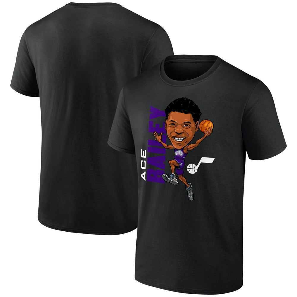 Ace Bailey Utah Jazz Caricature T-Shirt Discount