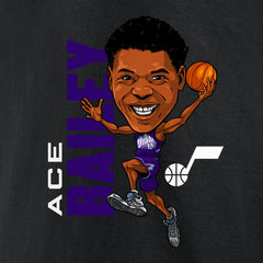 Ace Bailey Utah Jazz Caricature T-Shirt Discount