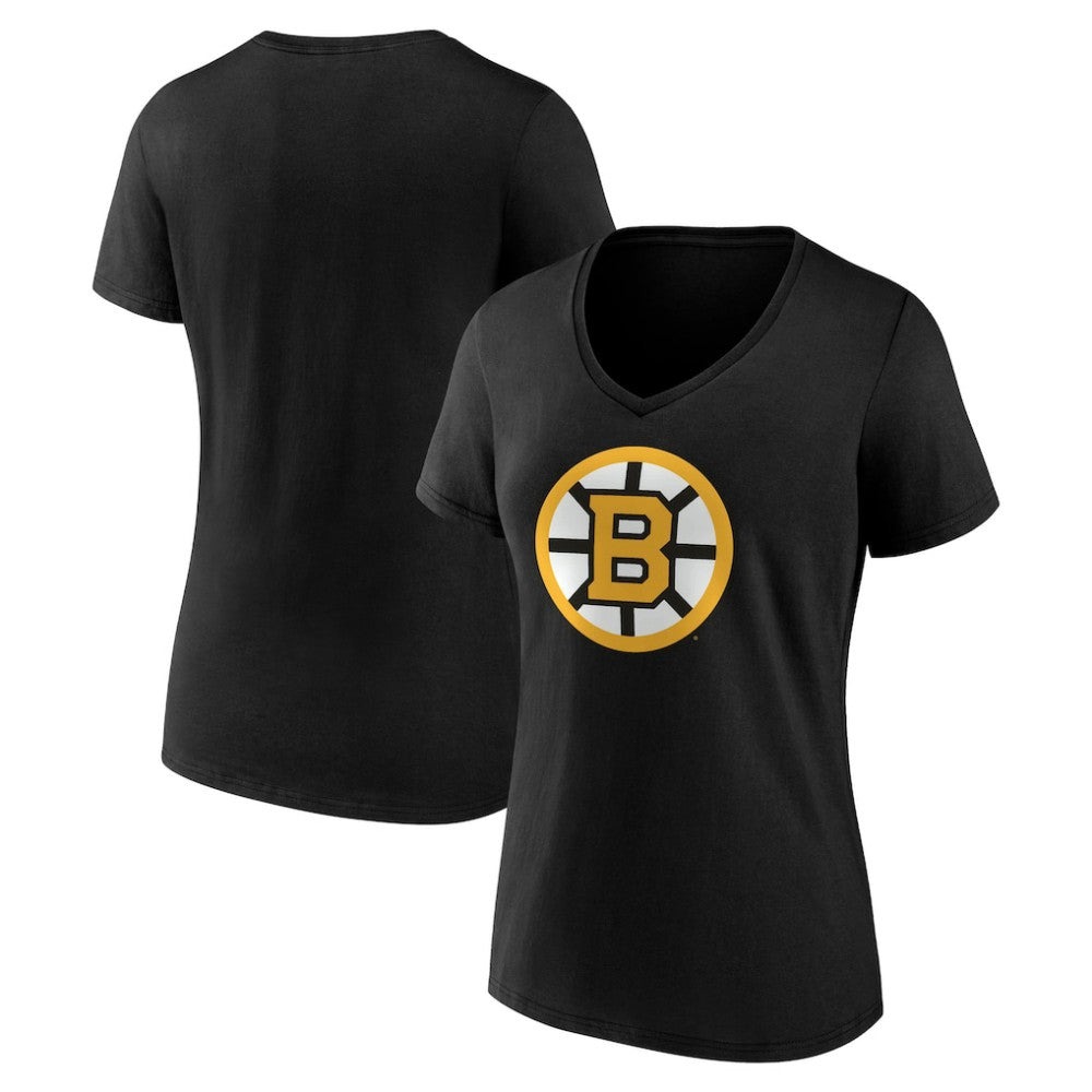 Boston Bruins Women's Essential V-Neck T-Shirt Outlet