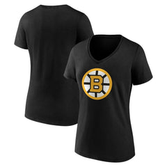Boston Bruins Women's Essential V-Neck T-Shirt Outlet