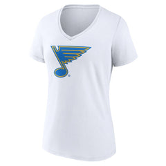 St. Louis Blues Women's Essential V-Neck T-Shirt On Sale