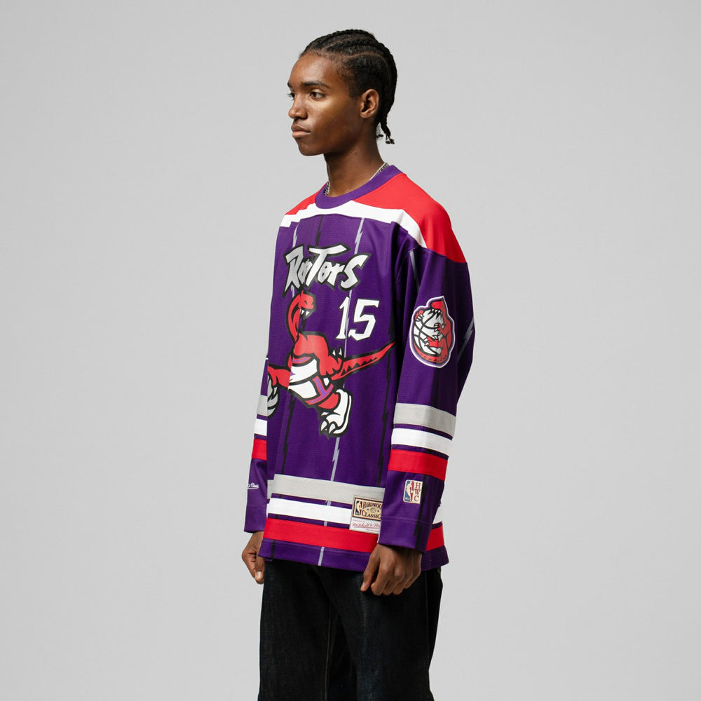 Vince Carter Toronto Raptors Unisex Maxxed Out Fashion Hockey Jersey Online