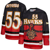 Dikembe Mutombo Atlanta Hawks Unisex Maxxed Out Fashion Hockey Jersey Online