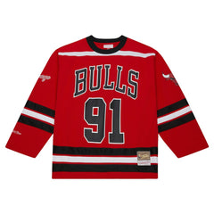 Dennis Rodman Chicago Bulls Unisex Maxxed Out Fashion Hockey Jersey sale Online