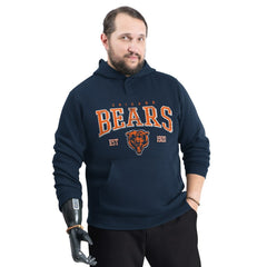 Chicago Bears G-III Sports by Carl Banks Adaptive Team Spirit Graphic Fleece Pullover Hoodie