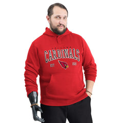 Arizona Cardinals G-III Sports by Carl Banks Adaptive Team Spirit Graphic Fleece Pullover Hoodie