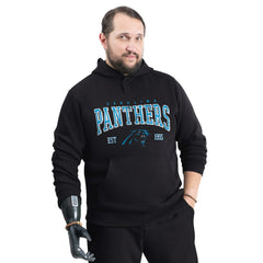 Carolina Panthers G-III Sports by Carl Banks Adaptive Team Spirit Graphic Fleece Pullover Hoodie