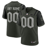 New York Jets Nike 2025 Rivalries Collection Custom Game Jersey