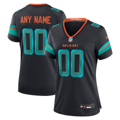 Miami Dolphins Nike Women's 2025 Rivalries Collection Custom Game Jersey