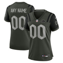 New York Jets Nike Women's 2025 Rivalries Collection Custom Game Jersey