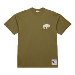Buffalo Bills Mitchell & Ness Vintage Logo Premium T-Shirt