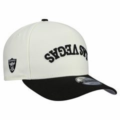 Las Vegas Raiders New Era Upside Down 9FIFTY A-Frame Snapback Hat