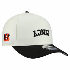 Cincinnati Bengals New Era Upside Down 9FIFTY A-Frame Snapback Hat
