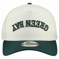 Green Bay Packers New Era Upside Down 9FIFTY A-Frame Snapback Hat
