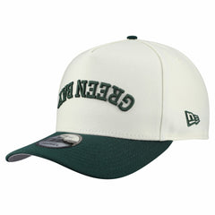 Green Bay Packers New Era Upside Down 9FIFTY A-Frame Snapback Hat