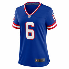 New York Giants Nike Jaxson Dart Women's Alternate 2 Classic Game Jersey
