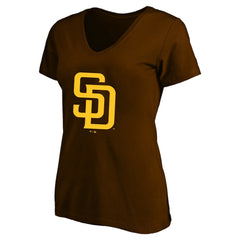 Fernando Tatis Jr. San Diego Padres Profile Women's Plus Size Name & Number V-Neck T-Shirt | MLB Near me