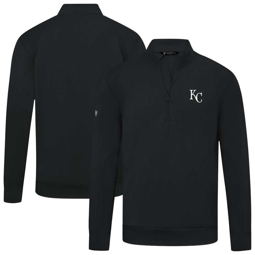 Kansas City Royals Levelwear Upright Insignia Tri-Blend Quarter-Zip Pullover | MLB Sale