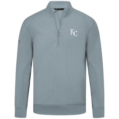 Kansas City Royals Levelwear Upright Insignia Tri-Blend Quarter-Zip Pullover | MLB Shop