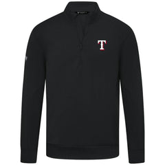 Texas Rangers Levelwear Upright Insignia Tri-Blend Quarter-Zip Pullover | MLB Near me