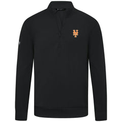 New York Mets Levelwear Upright Insignia Tri-Blend Quarter-Zip Pullover | MLB US