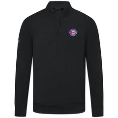 Chicago Cubs Levelwear Upright Insignia Tri-Blend Quarter-Zip Pullover | MLB US