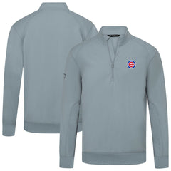 Chicago Cubs Levelwear Upright Insignia Tri-Blend Quarter-Zip Pullover | MLB Near me