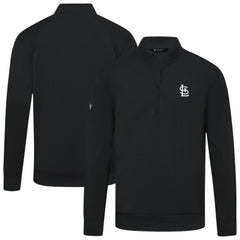St. Louis Cardinals Levelwear Upright Insignia Tri-Blend Quarter-Zip Pullover | MLB For sale