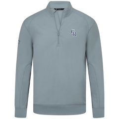Colorado Rockies Levelwear Upright Insignia Tri-Blend Quarter-Zip Pullover | MLB Outlet