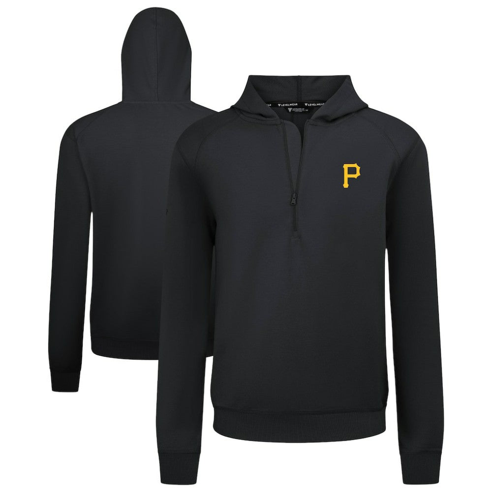 Pittsburgh Pirates Levelwear Technic Insignia Quarter-Zip Hoodie | MLB US