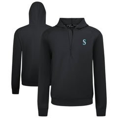 Seattle Mariners Levelwear Technic Insignia Quarter-Zip Hoodie | MLB For sale