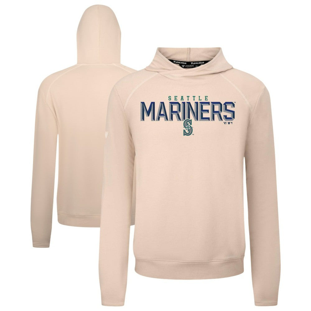 Seattle Mariners Levelwear Mandate Carve Tri-Blend Hoodie | MLB Discount