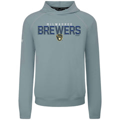 Milwaukee Brewers Levelwear Mandate Carve Tri-Blend Hoodie | MLB Near me