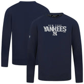 New York Yankees Levelwear Mandate Carve Tri-Blend Sweatshirt | MLB On Sale