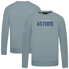 Houston Astros Levelwear Mandate Carve Tri-Blend Sweatshirt | MLB Outlet