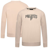 Pittsburgh Pirates Levelwear Mandate Carve Tri-Blend Sweatshirt | MLB Shop
