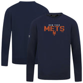 New York Mets Levelwear Mandate Carve Tri-Blend Sweatshirt | MLB Near me