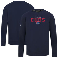 Chicago Cubs Levelwear Mandate Carve Tri-Blend Sweatshirt | MLB For sale
