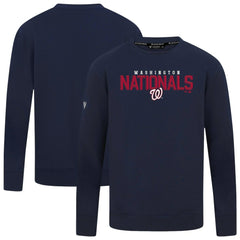 Washington Nationals Levelwear Mandate Carve Tri-Blend Sweatshirt | MLB Online