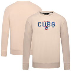 Chicago Cubs Levelwear Mandate Carve Tri-Blend Sweatshirt | MLB New
