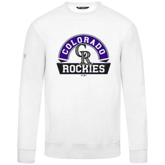 Colorado Rockies Levelwear Zane Banner Arch Sweatshirt | MLB On Sale
