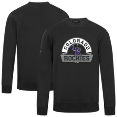Colorado Rockies Levelwear Zane Banner Arch Sweatshirt | MLB Discount