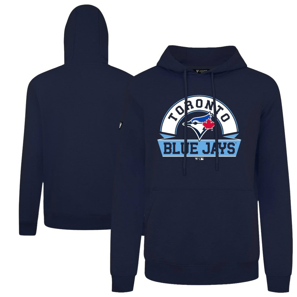 Toronto Blue Jays Levelwear Podium Banner Arch Hoodie | MLB Near me