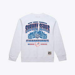 New York Yankees Mitchell & Ness Subway Series Champions Crewneck Sweatshirt | MLB New