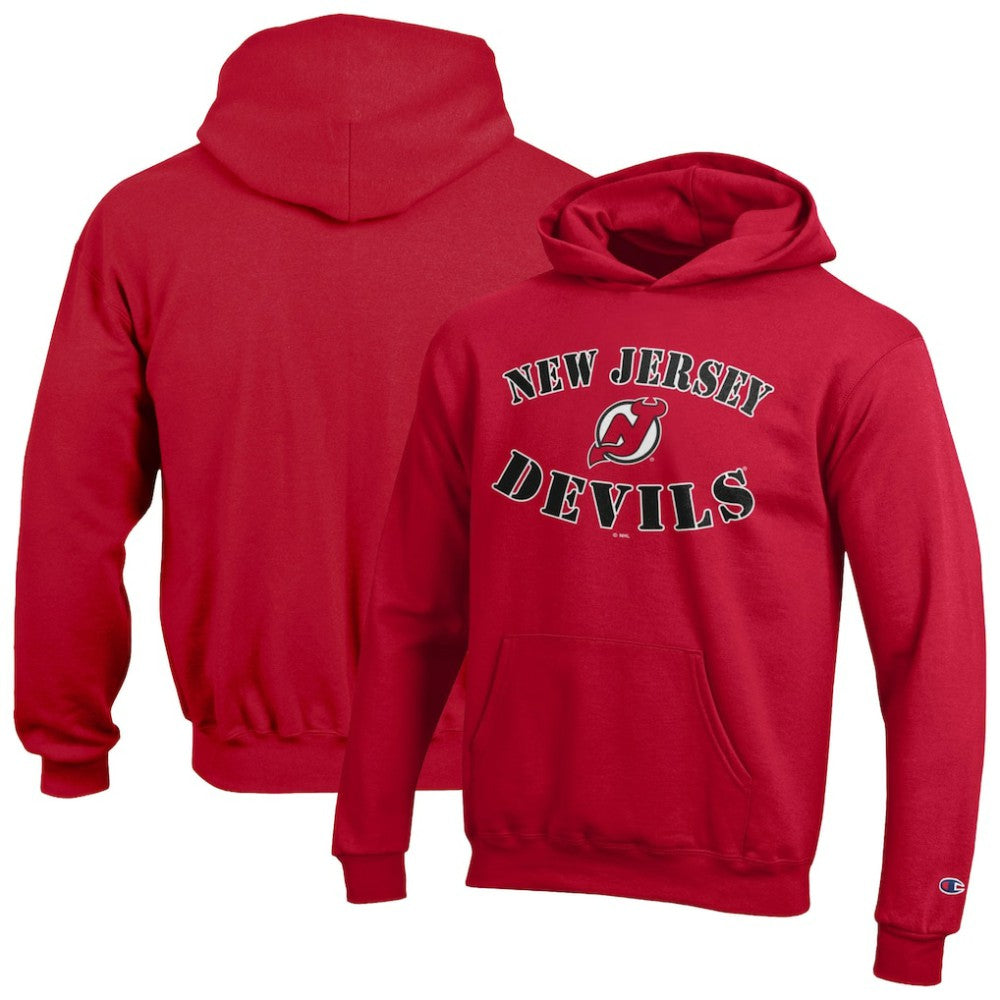 New Jersey Devils Champion Youth Fleece Powerblend Hoodie Sale