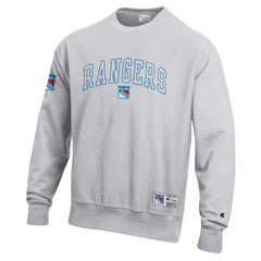 New York Rangers Champion Reverse Weave Fleece Sweatshirt Outlet