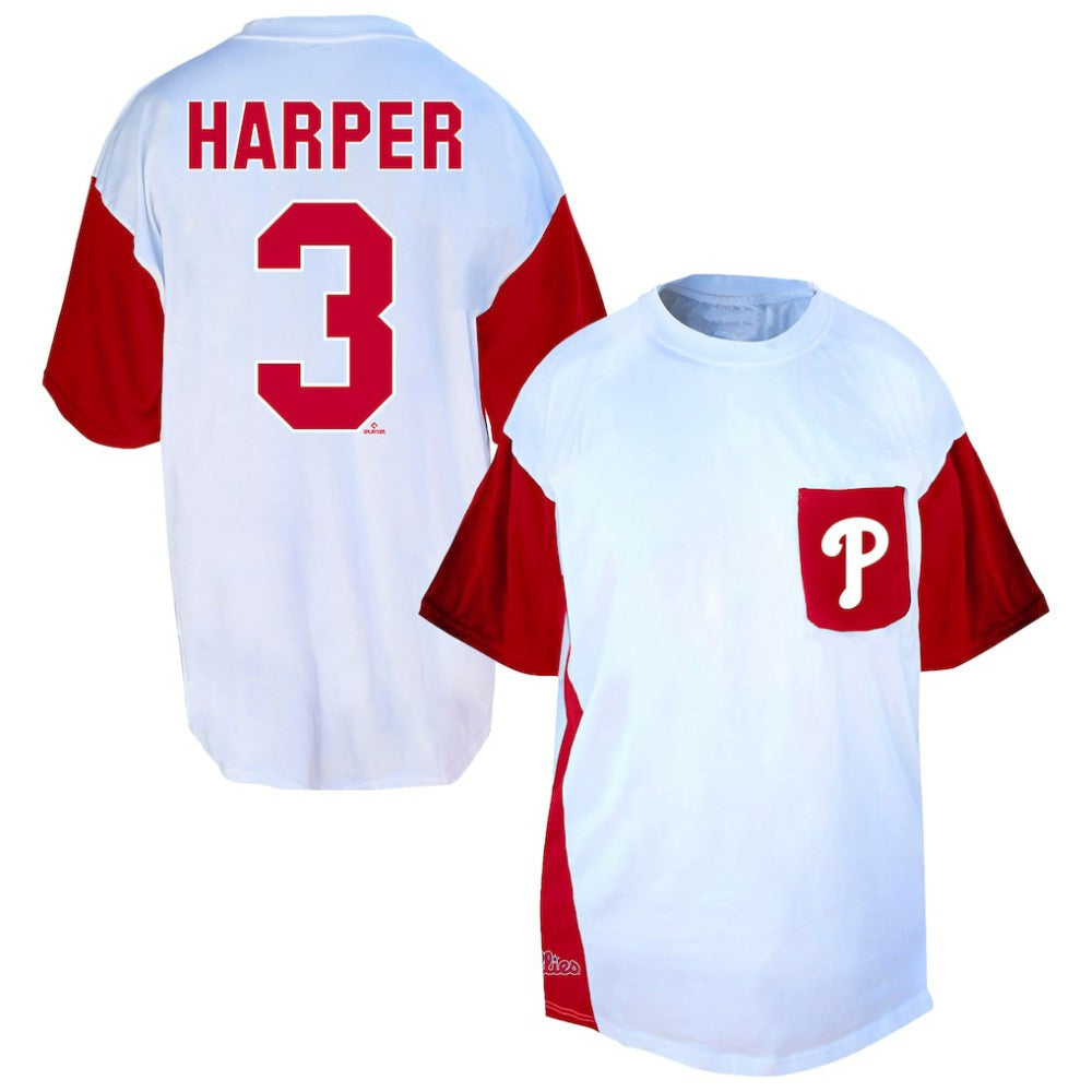 Bryce Harper Philadelphia Phillies Profile Big & Tall Player Name & Number T-Shirt | MLB Online