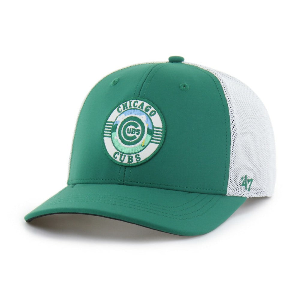 Chicago Cubs '47 Elevated Greens Adjustable Trucker Hat | MLB On Sale