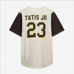San Diego Padres Profile Big & Tall Two-Color Fashion Jersey - Cream/Brown